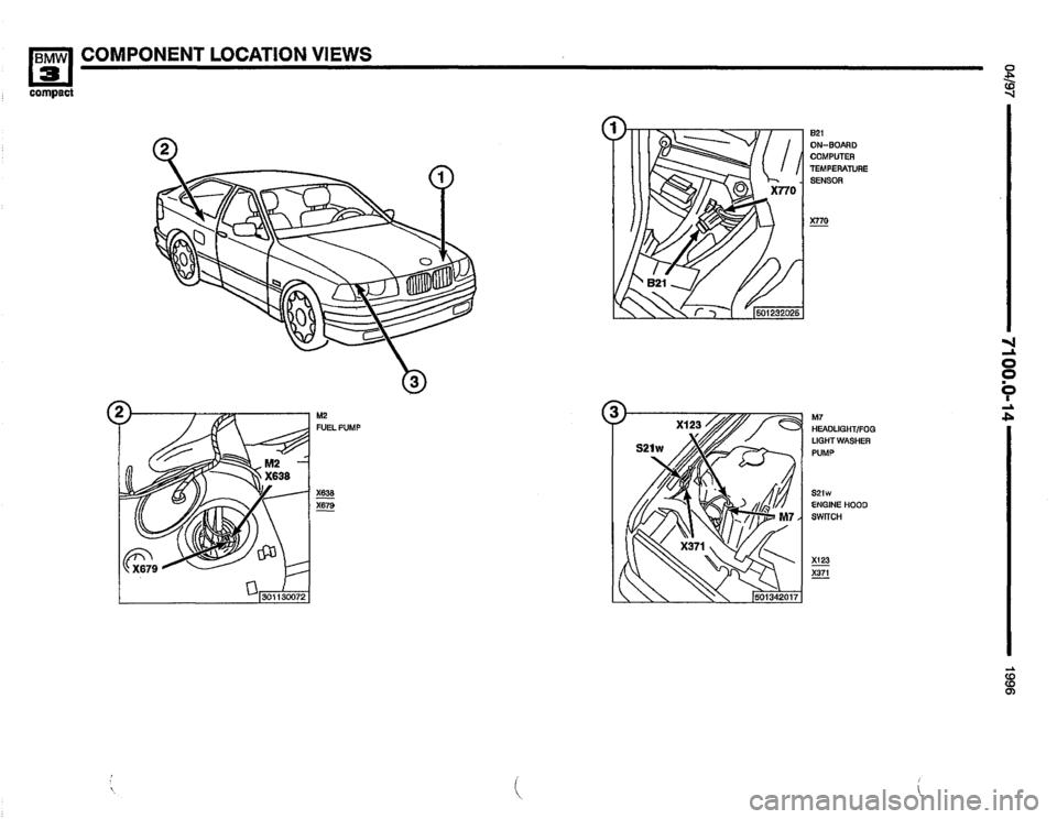 BMW 318ti 1996 E36 Electrical Troubleshooting Manual 