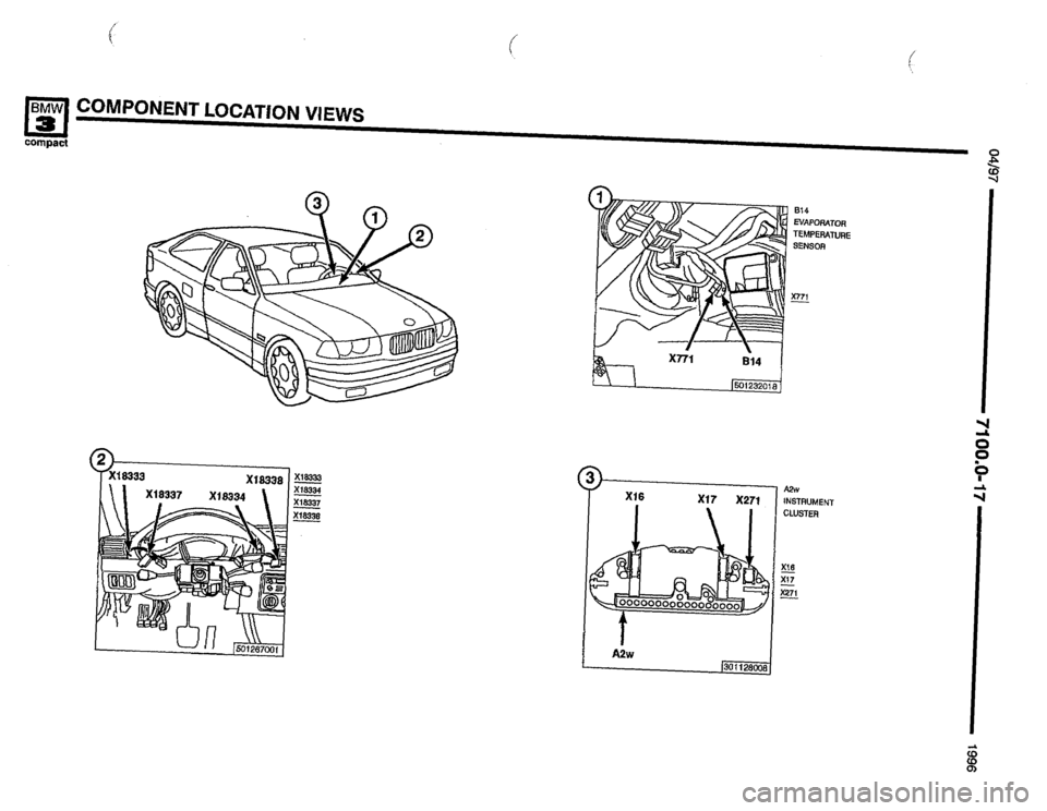 BMW 318ti 1996 E36 Electrical Troubleshooting Manual 