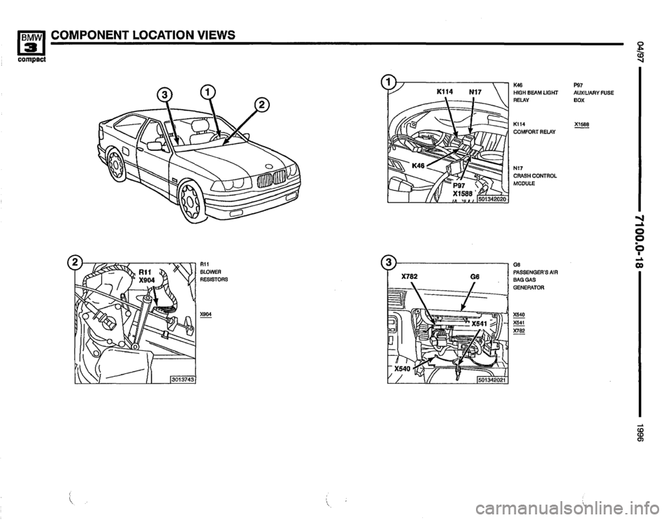 BMW 318ti 1996 E36 Electrical Troubleshooting Manual 