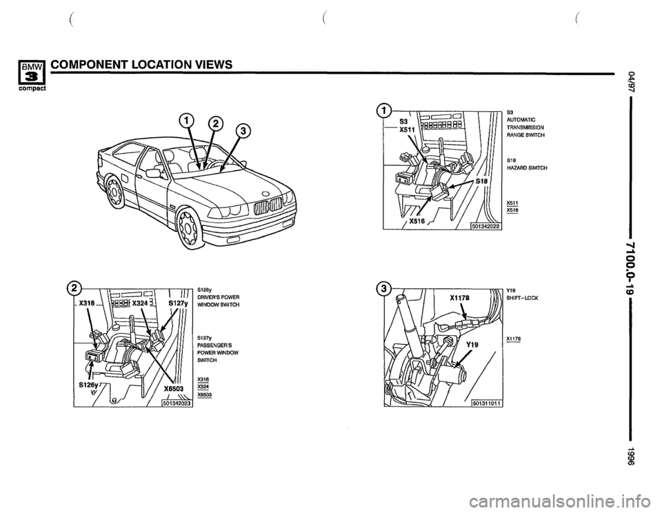 BMW 318ti 1996 E36 Electrical Troubleshooting Manual 