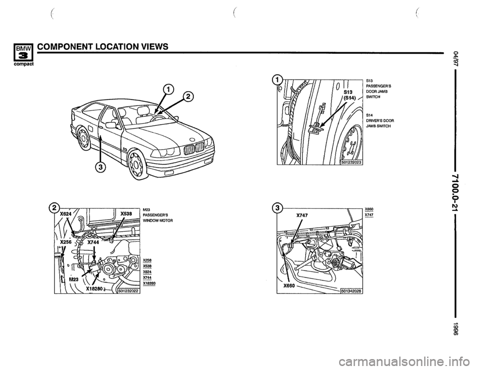 BMW 318ti 1996 E36 Electrical Troubleshooting Manual 