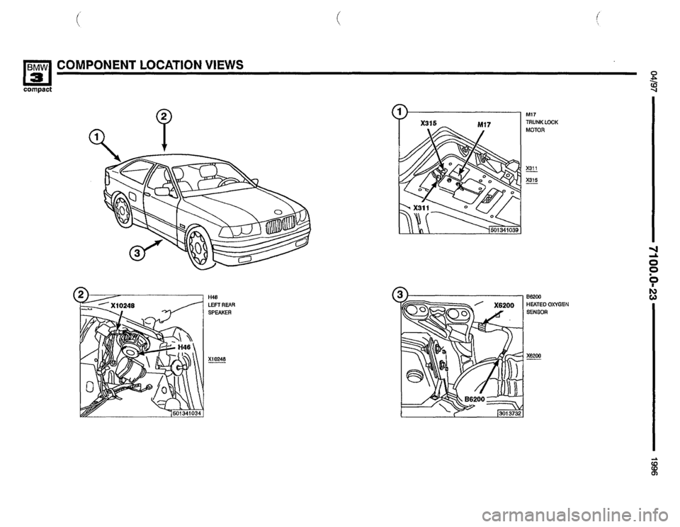 BMW 318ti 1996 E36 Electrical Troubleshooting Manual 