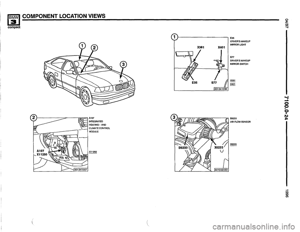 BMW 318ti 1996 E36 Electrical Troubleshooting Manual 