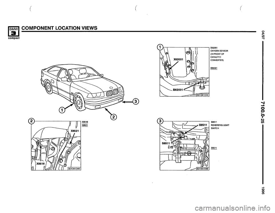 BMW 318ti 1996 E36 Electrical Troubleshooting Manual 