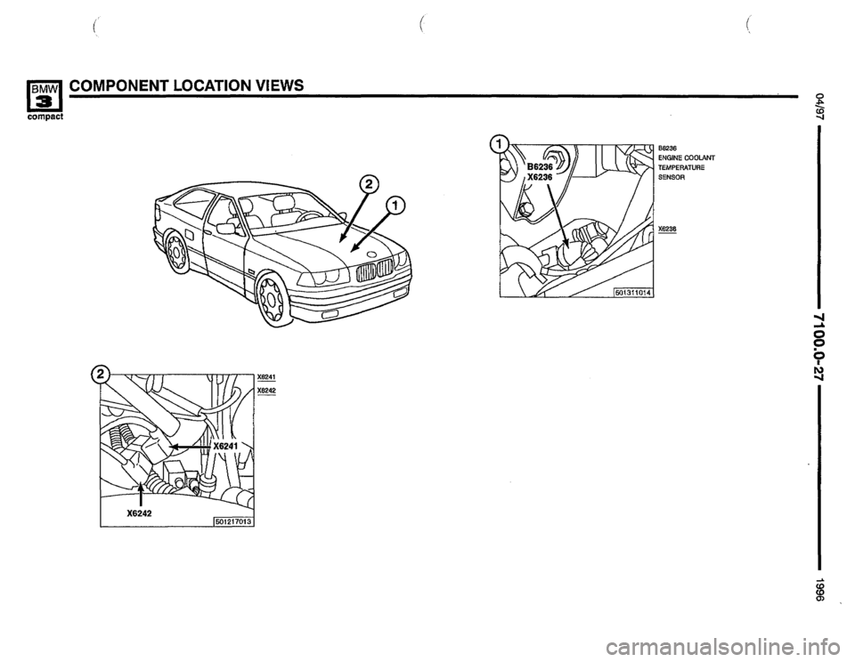 BMW 318ti 1996 E36 Electrical Troubleshooting Manual 