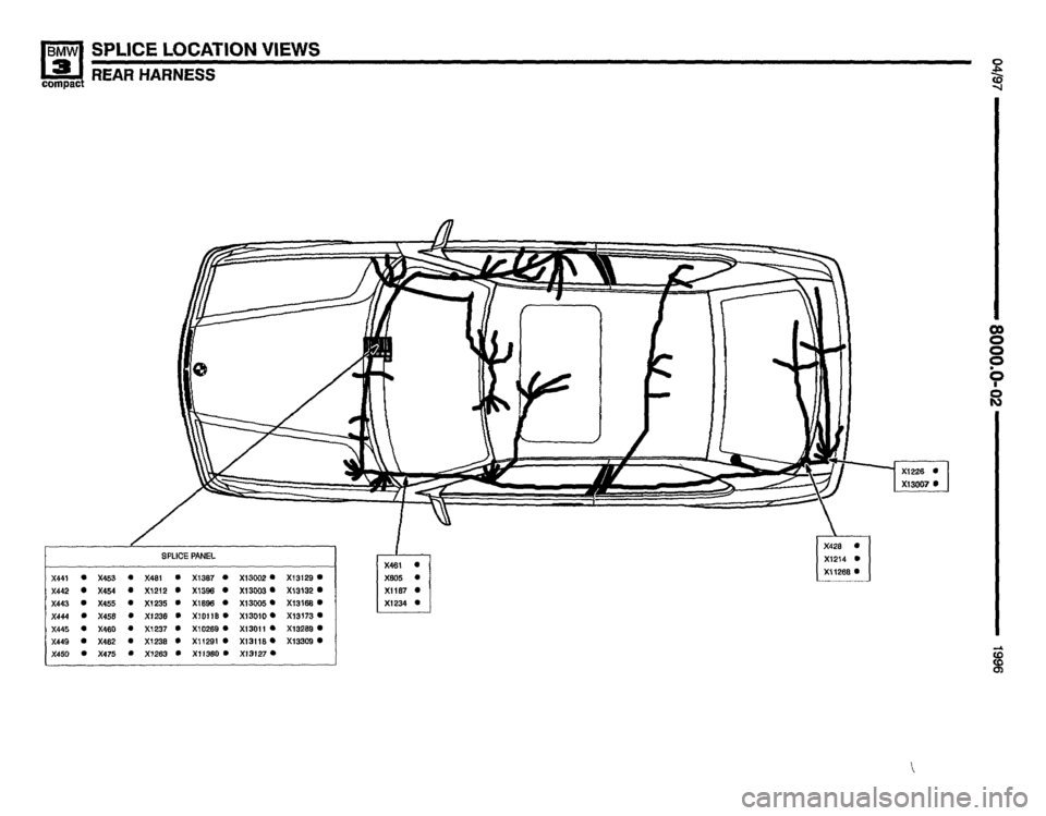 BMW 318ti 1996 E36 Electrical Troubleshooting Manual 