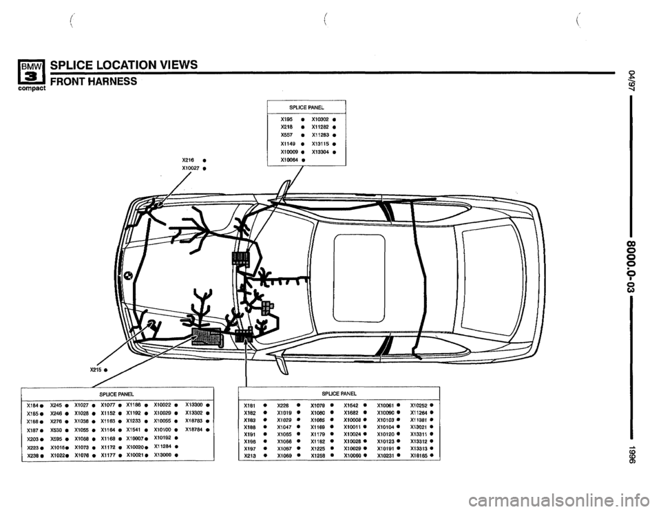 BMW 318ti 1996 E36 Electrical Troubleshooting Manual 