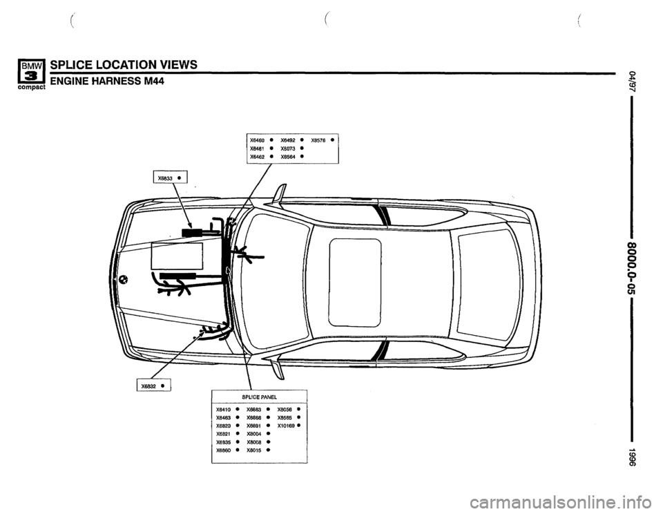 BMW 318ti 1996 E36 Electrical Troubleshooting Manual 