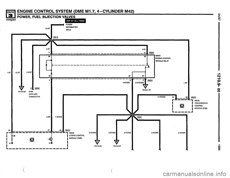 BMW 318ti 1996 E36 Electrical Troubleshooting Manual 