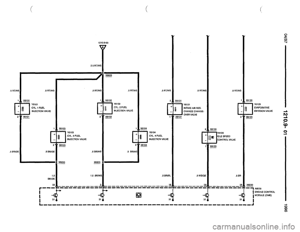 BMW 318ti 1996 E36 Electrical Troubleshooting Manual 