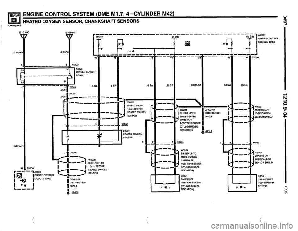 BMW 318ti 1996 E36 Electrical Troubleshooting Manual 