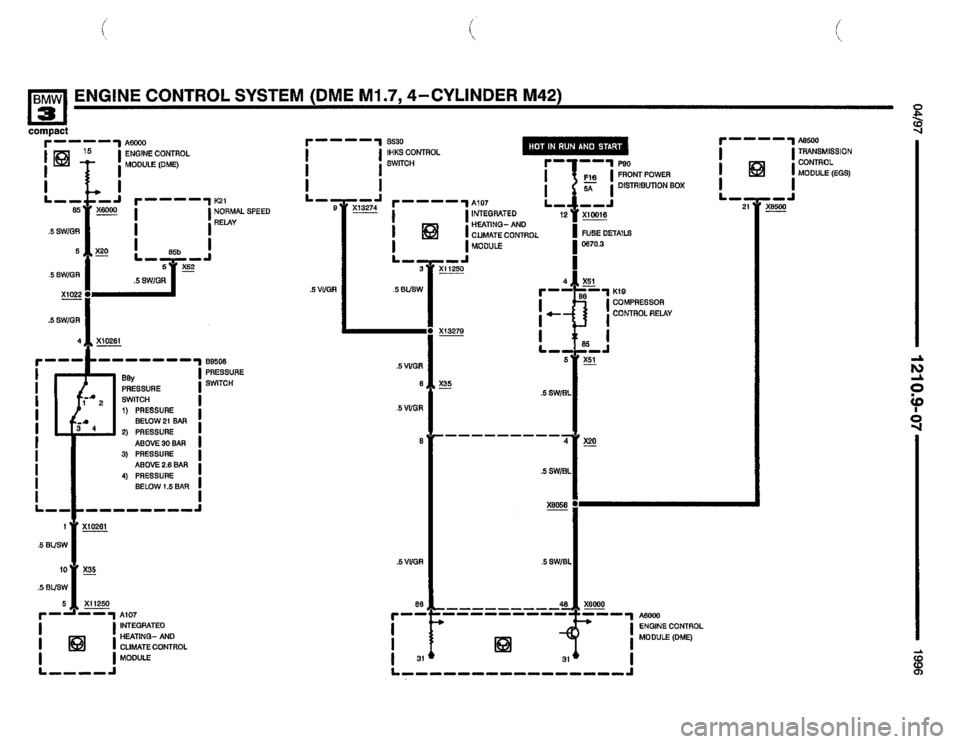 BMW 318ti 1996 E36 Electrical Troubleshooting Manual 