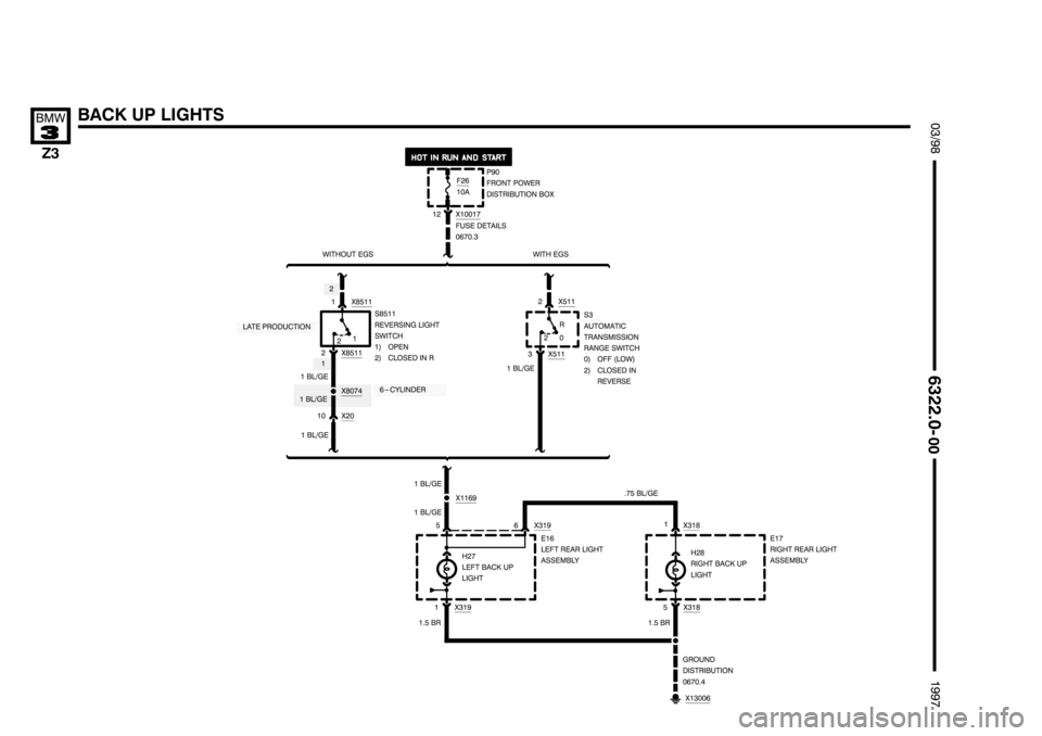 BMW Z3 1996 E36 Electrical Troubleshooting Manual ********************
******************** ********************
(
	)
	