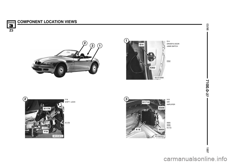 BMW Z3 1996 E36 Electrical Troubleshooting Manual 

%&