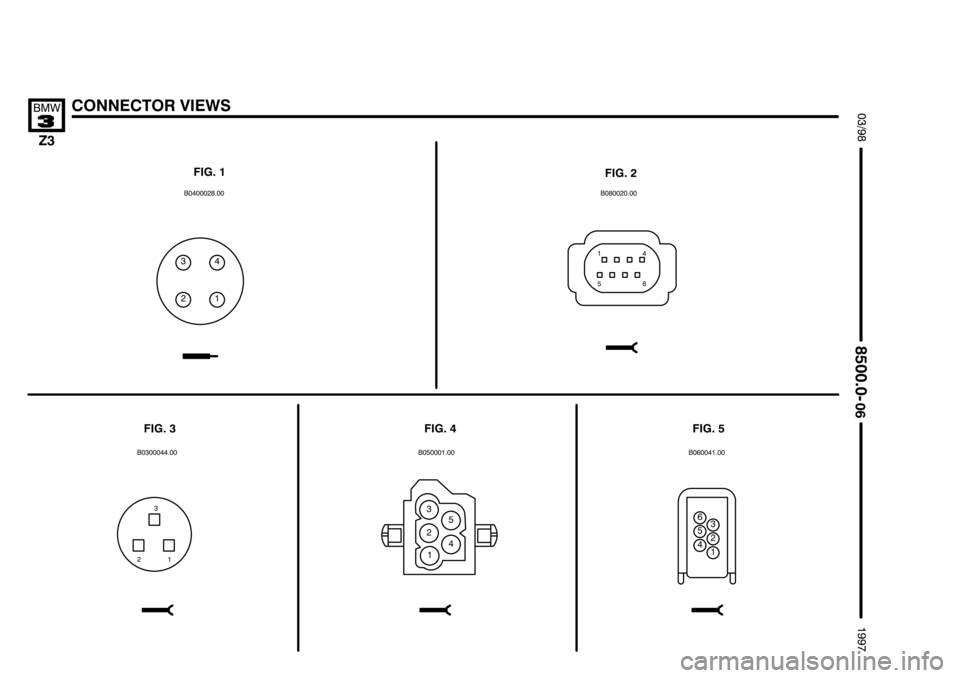 BMW Z3 1996 E36 Electrical Troubleshooting Manual \

\
 \


