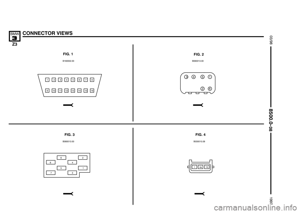 BMW Z3 1996 E36 Electrical Troubleshooting Manual \

\
 \


