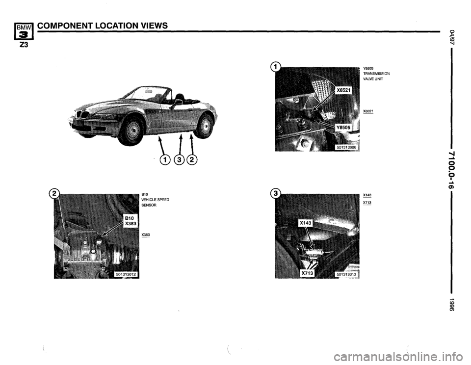 BMW Z3 ROADSTER 1996 E36 Electrical Troubleshooting Manual BMW Z3 ROADSTER 1996 E36 Electrical Troubleshooting Manual