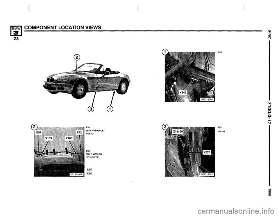 BMW Z3 ROADSTER 1996 E36 Electrical Troubleshooting Manual BMW Z3 ROADSTER 1996 E36 Electrical Troubleshooting Manual