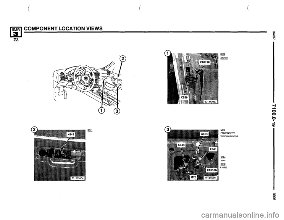 BMW Z3 ROADSTER 1996 E36 Electrical Troubleshooting Manual BMW Z3 ROADSTER 1996 E36 Electrical Troubleshooting Manual