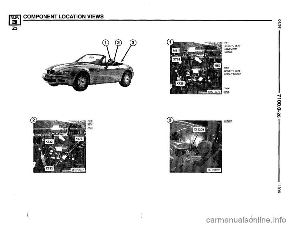 BMW Z3 ROADSTER 1996 E36 Electrical Troubleshooting Manual BMW Z3 ROADSTER 1996 E36 Electrical Troubleshooting Manual