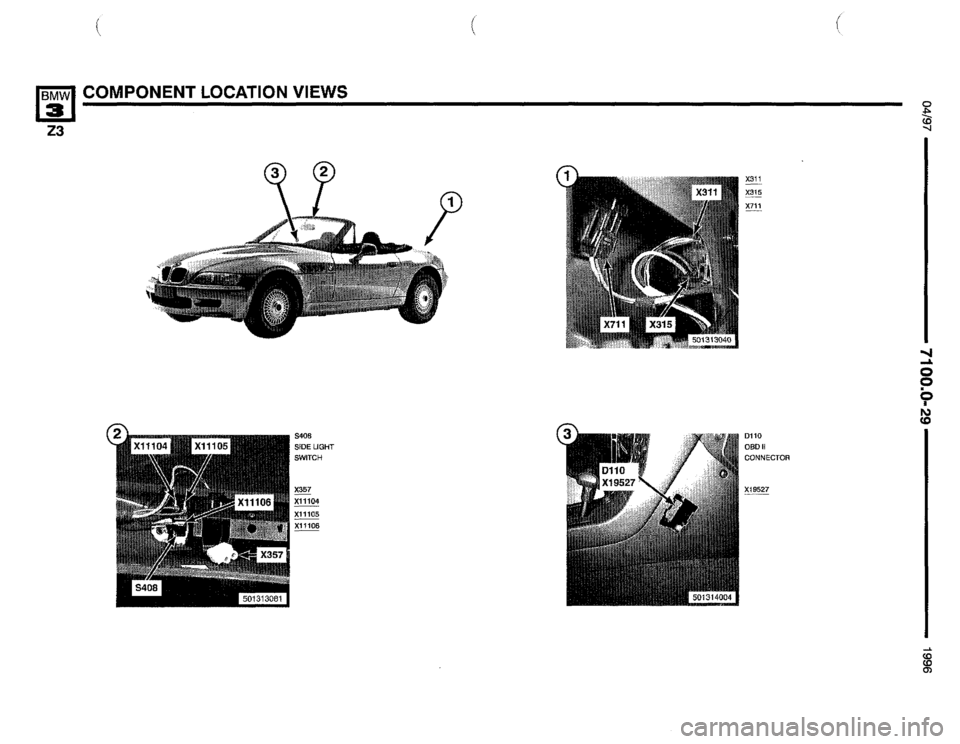 BMW Z3 ROADSTER 1996 E36 Electrical Troubleshooting Manual BMW Z3 ROADSTER 1996 E36 Electrical Troubleshooting Manual