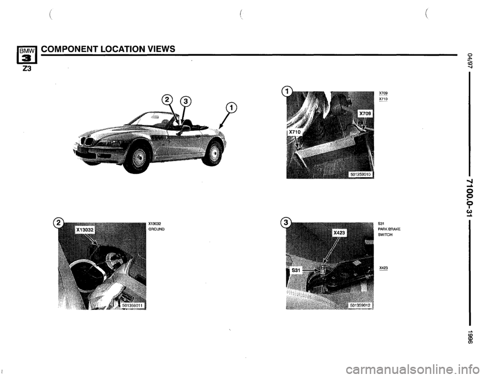 BMW Z3 ROADSTER 1996 E36 Electrical Troubleshooting Manual BMW Z3 ROADSTER 1996 E36 Electrical Troubleshooting Manual