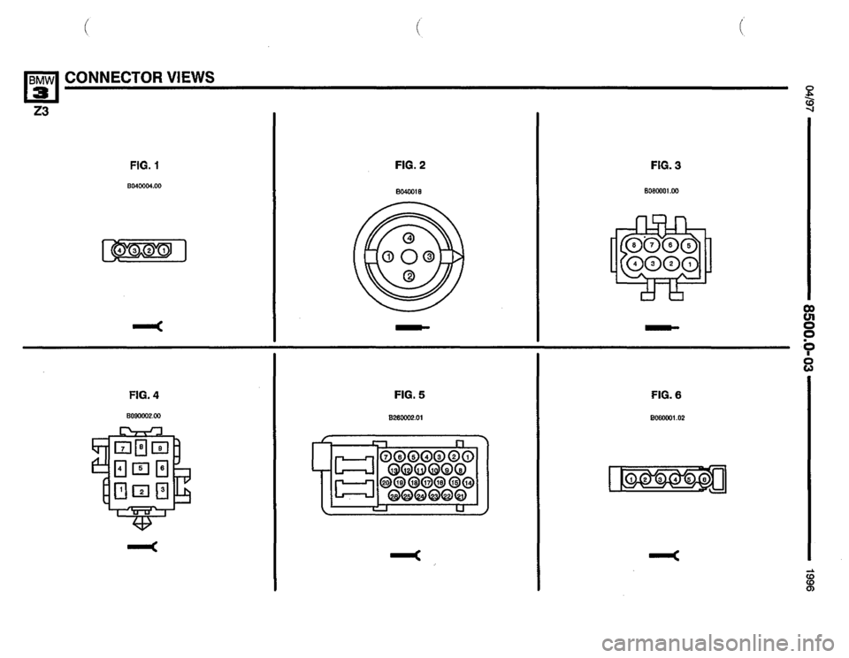 BMW Z3 ROADSTER 1996 E36 Electrical Troubleshooting Manual BMW Z3 ROADSTER 1996 E36 Electrical Troubleshooting Manual