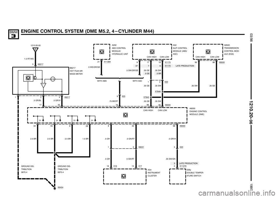 BMW 318i 1997 E36 Electrical Troubleshooting Manual ********************
******************** ********************

	()	
	
