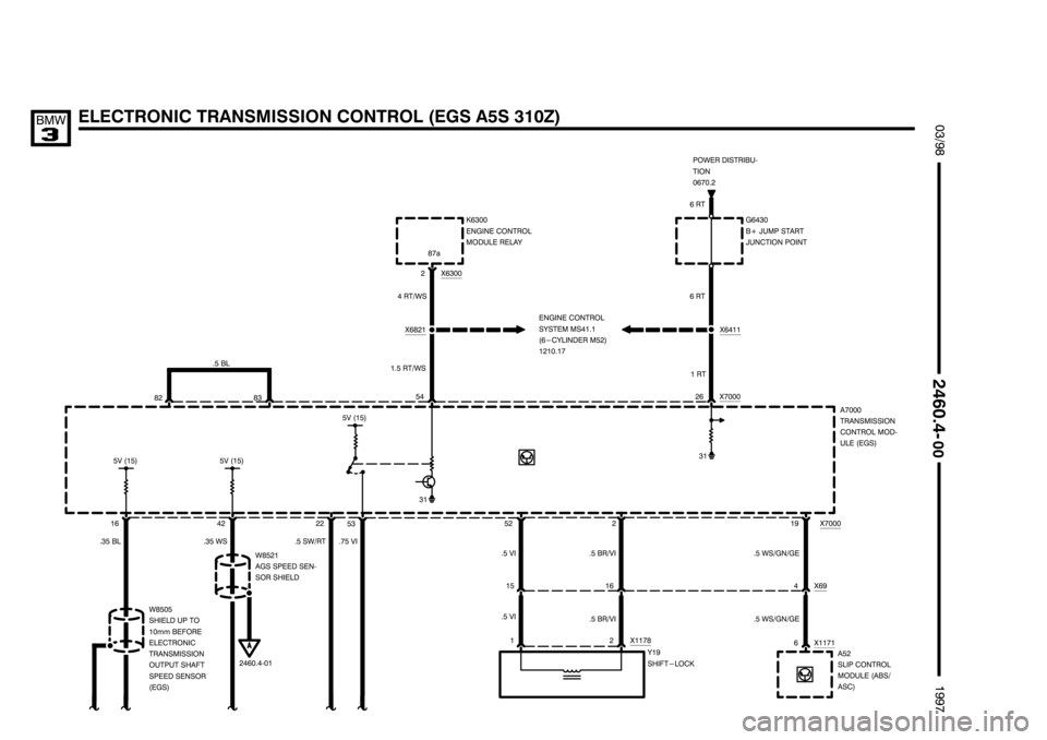 BMW 318i 1997 E36 Electrical Troubleshooting Manual --------------------
-------------------- --------------------

	*,
