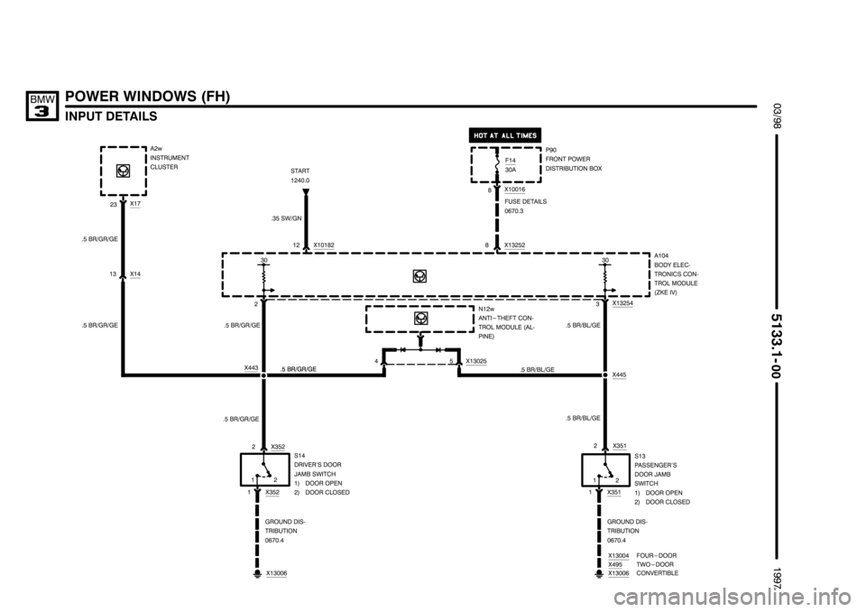 BMW 318i 1997 E36 Electrical Troubleshooting Manual --------------------
-------------------- --------------------

	+,
	