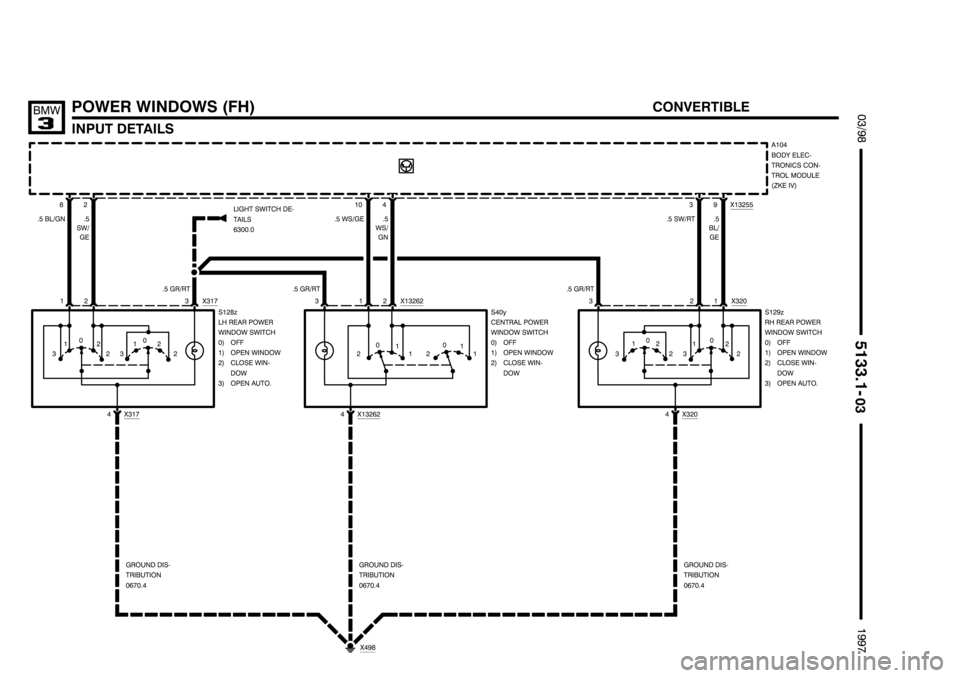 BMW 318i 1997 E36 Electrical Troubleshooting Manual ++++++++++++++++++++
++++++++++++++++++++ ++++++++++++++++++++
)
*

