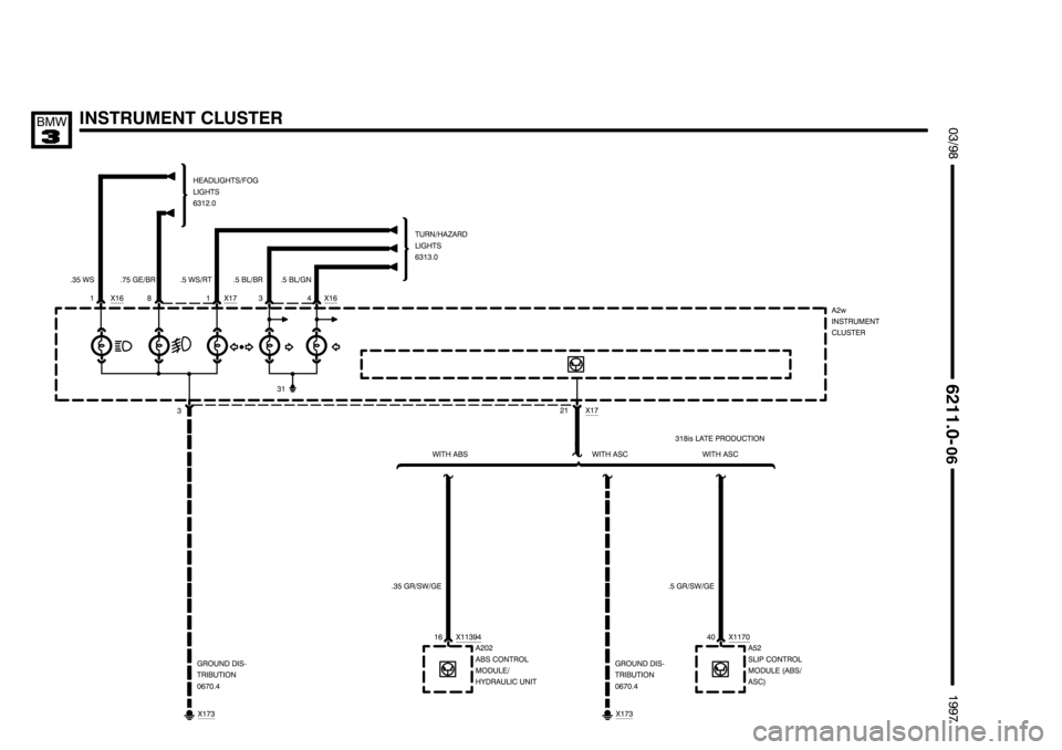 BMW 318i 1997 E36 Electrical Troubleshooting Manual ********************
******************** ********************

(
	