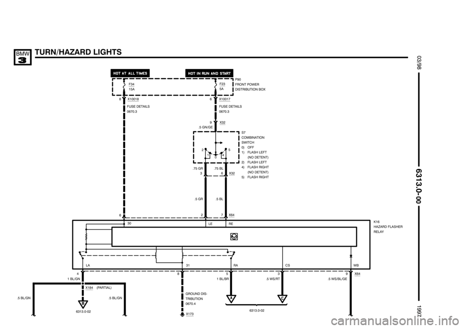 BMW 318i 1997 E36 Electrical Troubleshooting Manual ********************
******************** ********************
(
)
