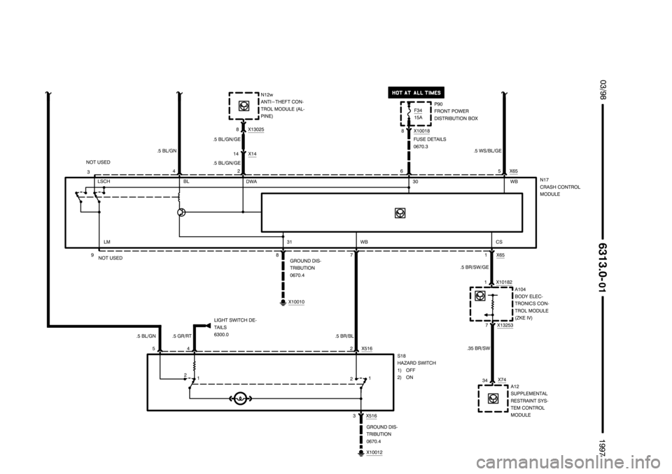 BMW 318i 1997 E36 Electrical Troubleshooting Manual ++++++++++++++++++++
++++++++++++++++++++ ++++++++++++++++++++
)
*
