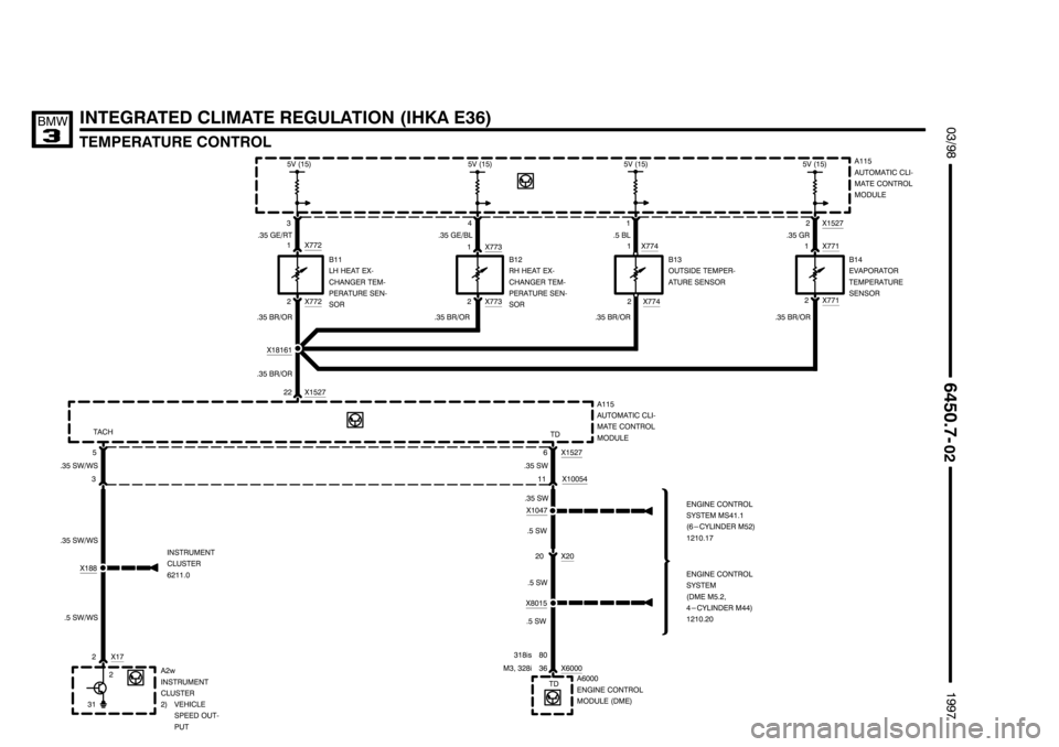 BMW 318i 1997 E36 Electrical Troubleshooting Manual ********************
******************** ********************

	(
