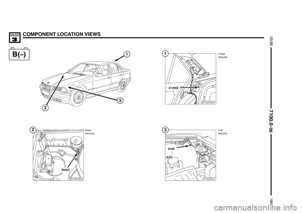BMW 318i 1997 E36 Electrical Troubleshooting Manual \
\
\

