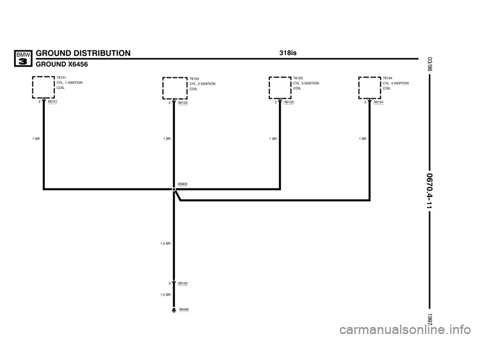 BMW 318i 1997 E36 Electrical Troubleshooting Manual                     
                                         

