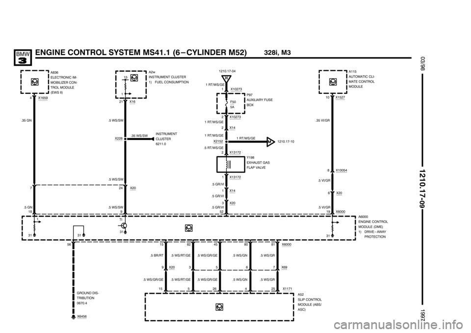BMW 318i 1997 E36 Electrical Troubleshooting Manual ********************
******************** ********************
(
)	