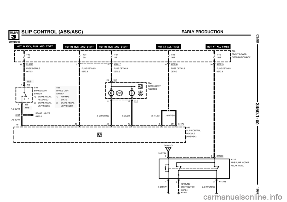 BMW 318ti 1997 E36 Electrical Troubleshooting Manual ********************
******************** ********************

	(	)
