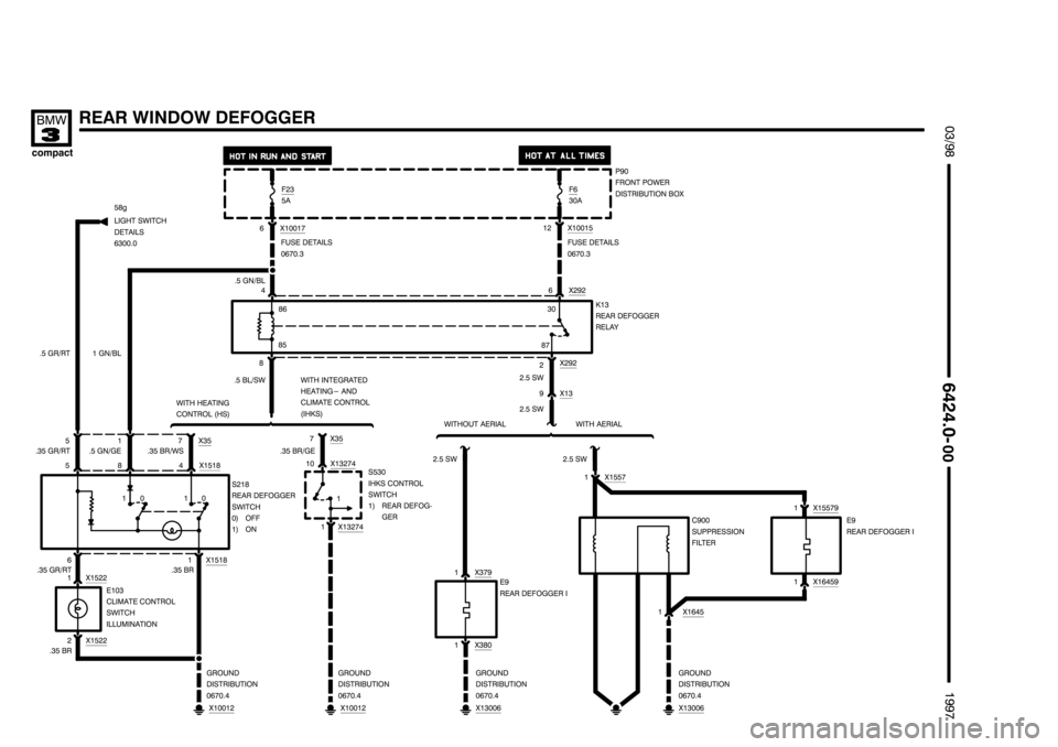 BMW 318ti 1997 E36 Electrical Troubleshooting Manual ********************
******************** ********************

(
	