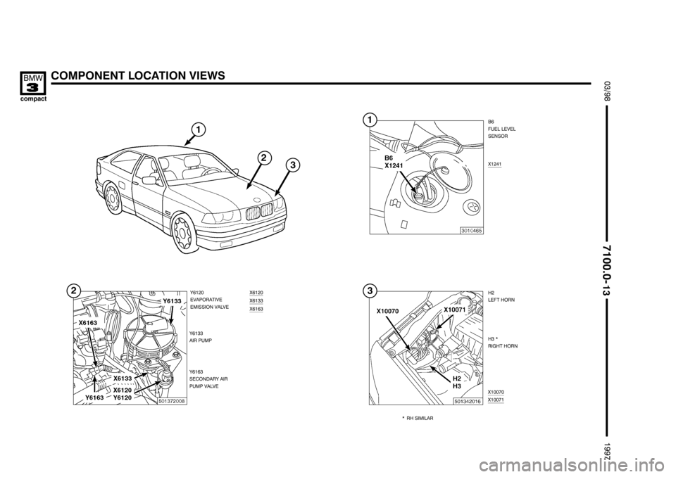 BMW 318ti 1997 E36 Electrical Troubleshooting Manual 

%&