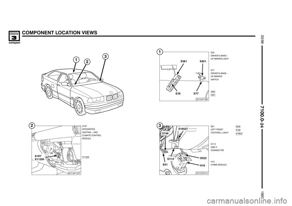 BMW 318ti 1997 E36 Electrical Troubleshooting Manual 

%&