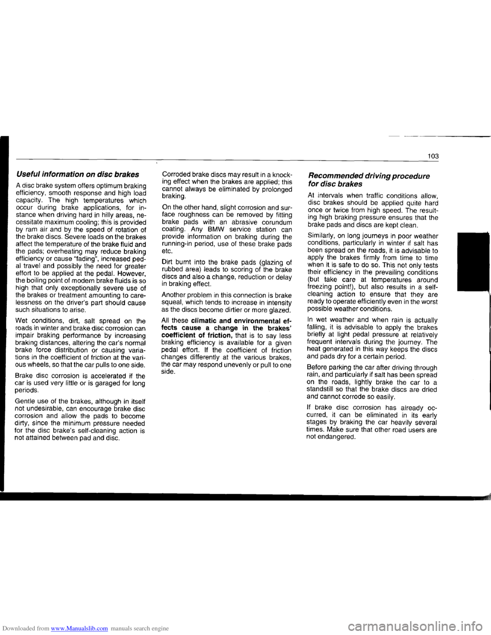 BMW 7 SERIES 1994 E38 Owners Manual Downloaded from www.Manualslib.com manuals search engine BMW 7 SERIES 1994 E38 Owners Manual Downloaded from www.Manualslib.com manuals search engine