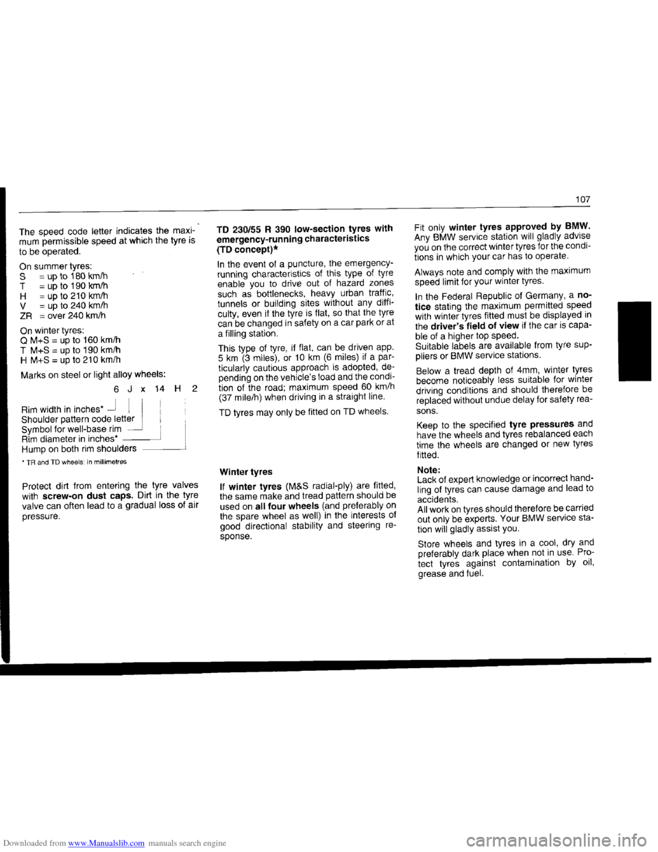 BMW 7 SERIES 1994 E38 Owners Manual Downloaded from www.Manualslib.com manuals search engine BMW 7 SERIES 1994 E38 Owners Manual Downloaded from www.Manualslib.com manuals search engine