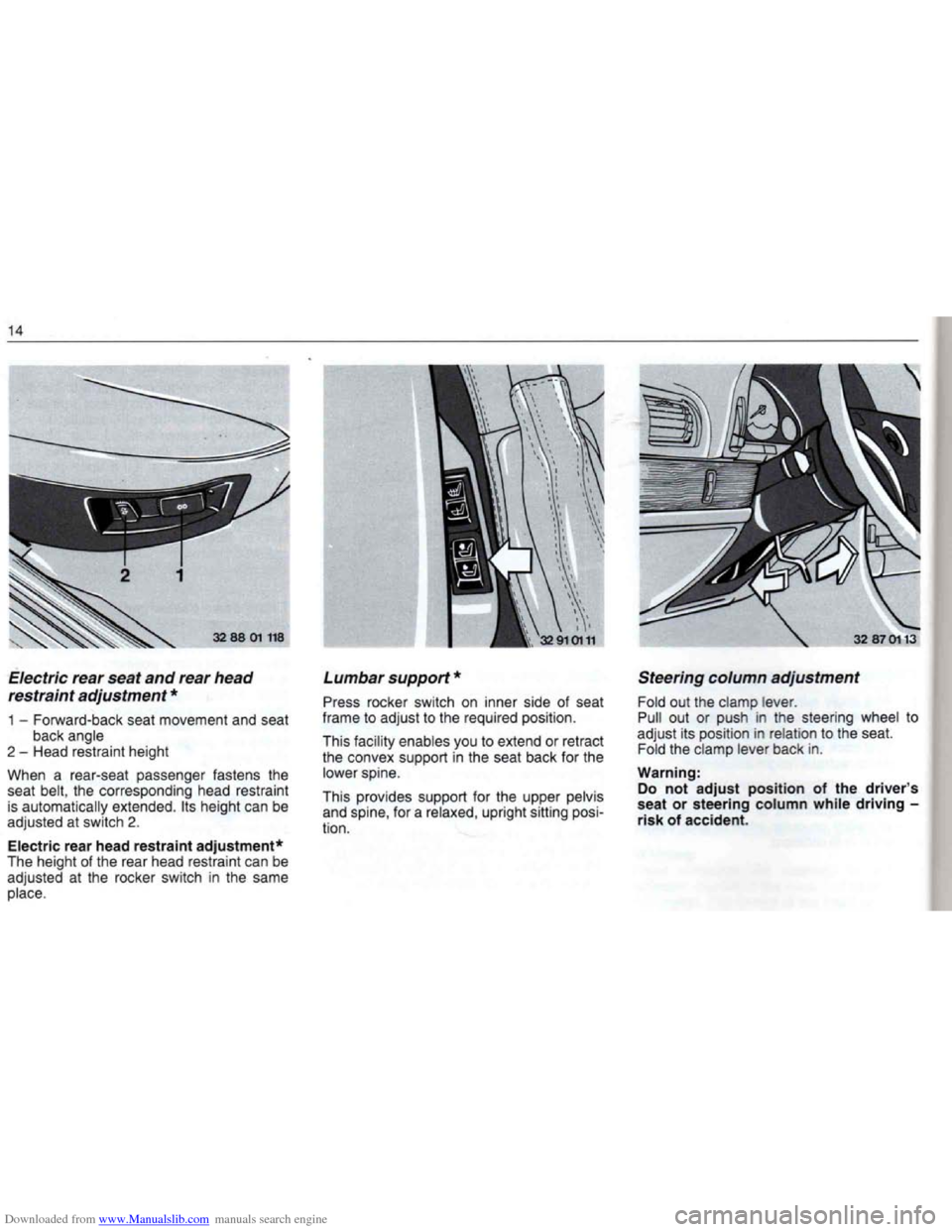 BMW 7 SERIES 1994 E38 User Guide Downloaded from www.Manualslib.com manuals search engine   