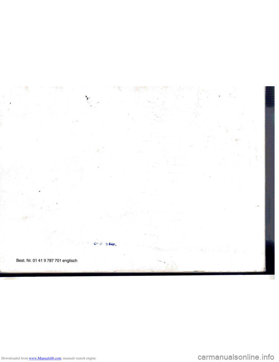 BMW 7 SERIES 1994 E38 Owners Manual Downloaded from www.Manualslib.com manuals search engine BMW 7 SERIES 1994 E38 Owners Manual Downloaded from www.Manualslib.com manuals search engine
