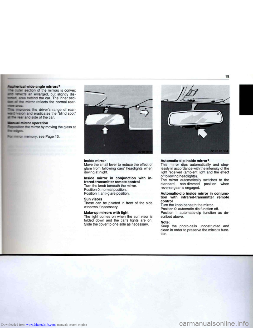 BMW 7 SERIES 1994 E38 User Guide Downloaded from www.Manualslib.com manuals search engine   