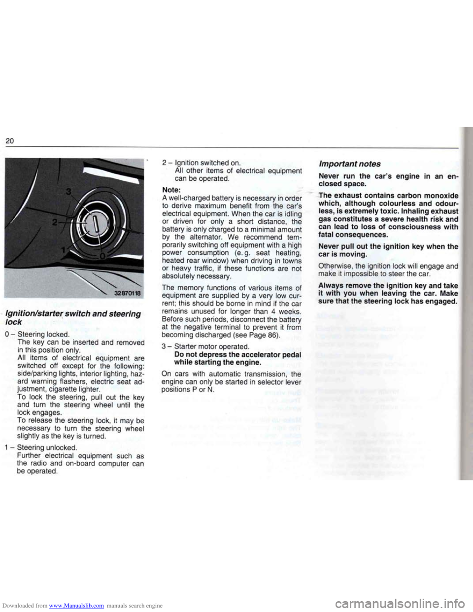 BMW 7 SERIES 1994 E38 User Guide Downloaded from www.Manualslib.com manuals search engine   