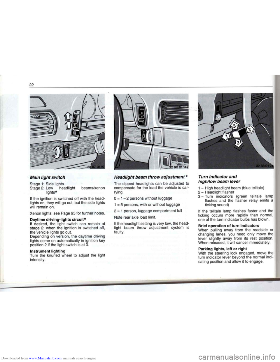 BMW 7 SERIES 1994 E38 Owners Manual Downloaded from www.Manualslib.com manuals search engine BMW 7 SERIES 1994 E38 Owners Manual Downloaded from www.Manualslib.com manuals search engine