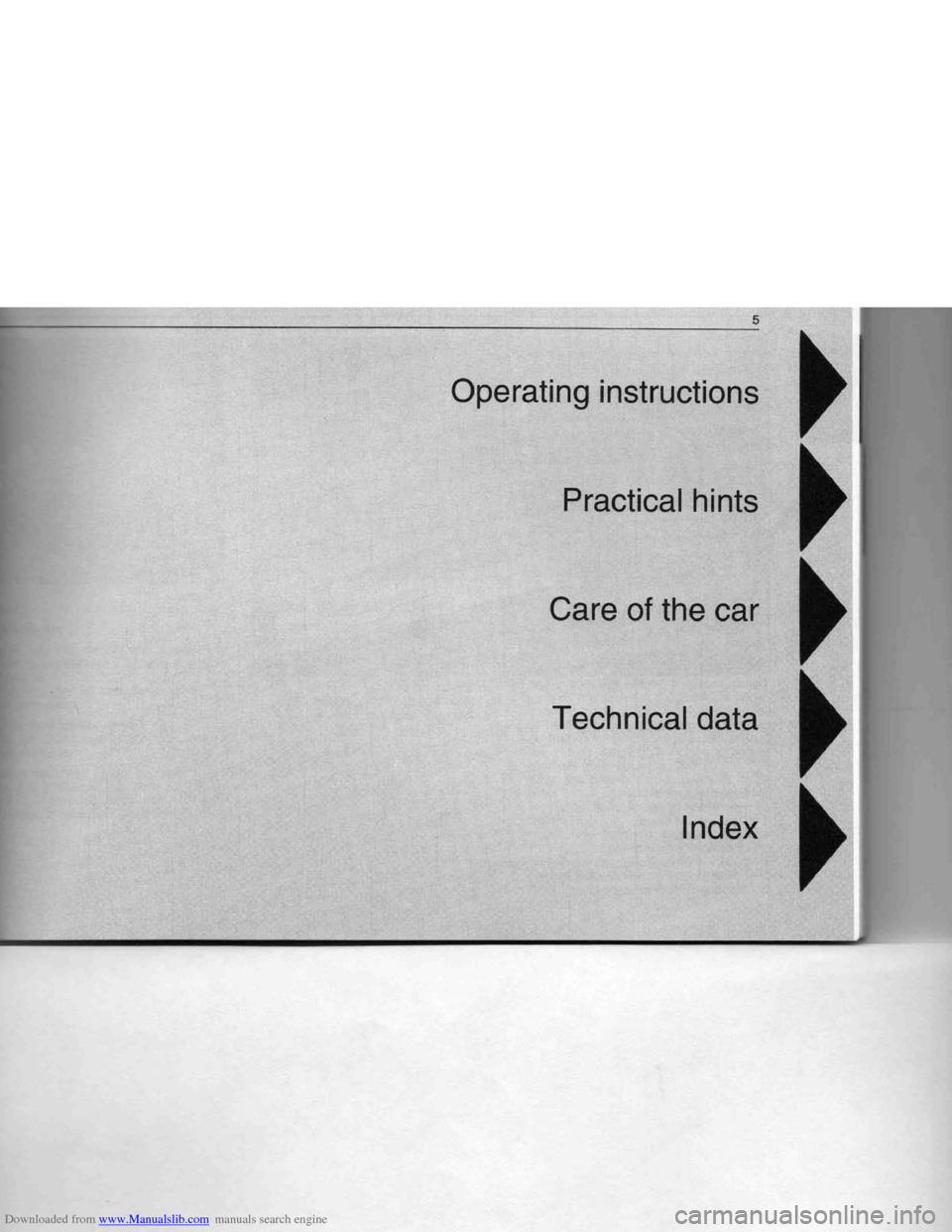 BMW 7 SERIES 1994 E38 Owners Manual Downloaded from www.Manualslib.com manuals search engine   